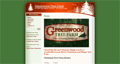 Desktop Screenshot of greenwoodtreefarm.com